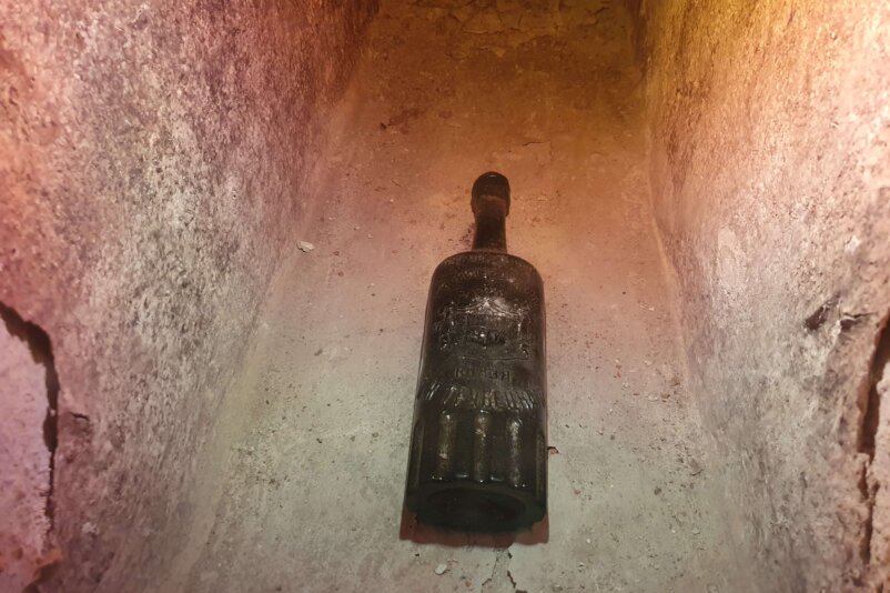 Old bottles from the times of Trubetskoy