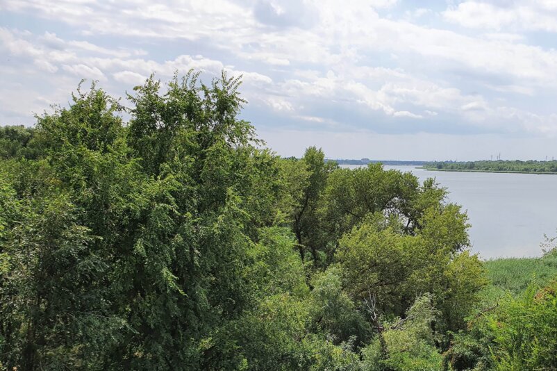 View over Dnipro