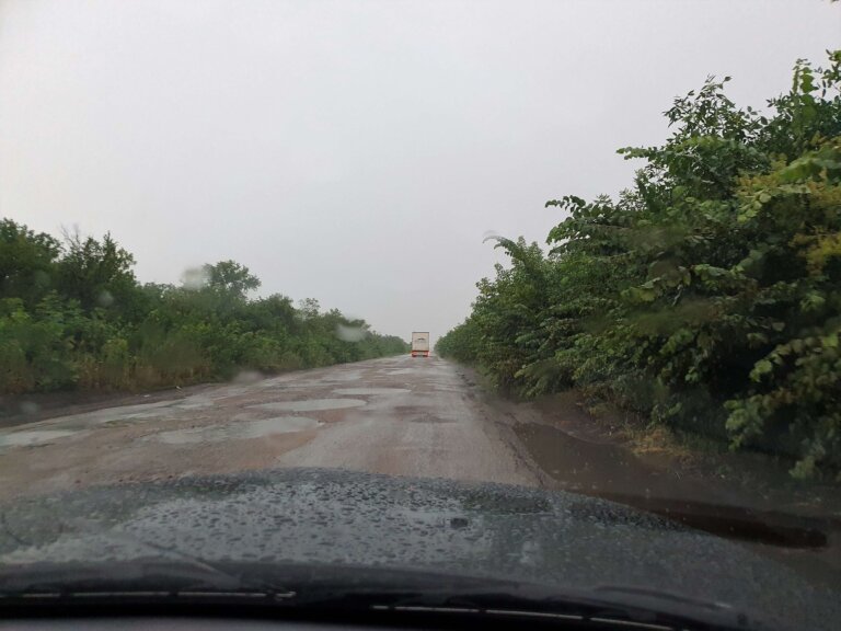 Just a regular Ukrainian highway