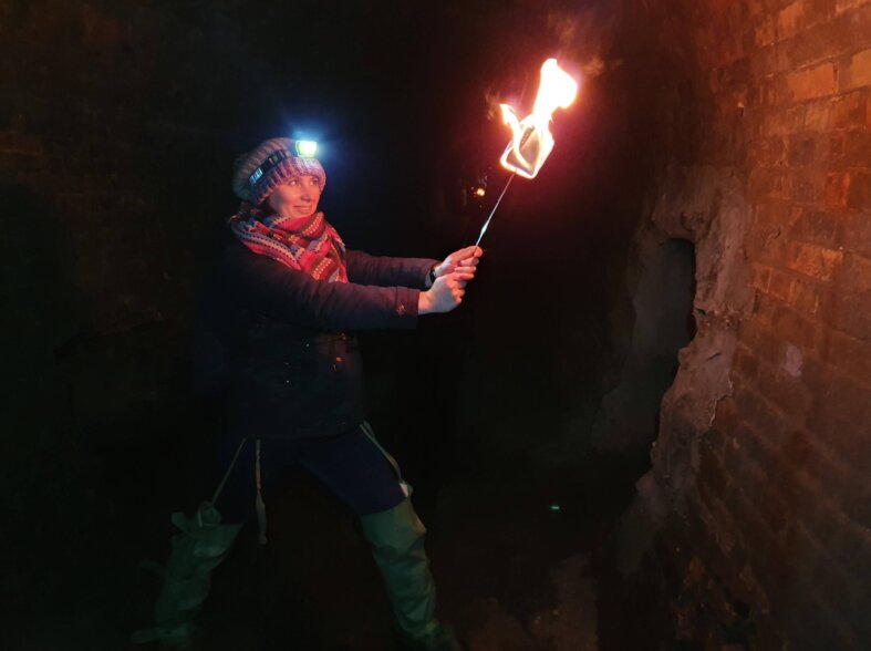 Khreschatyk Underground: 19th century tunnel and Klov River
