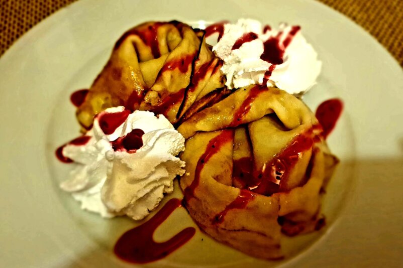 Pancakes with cottage cheese
