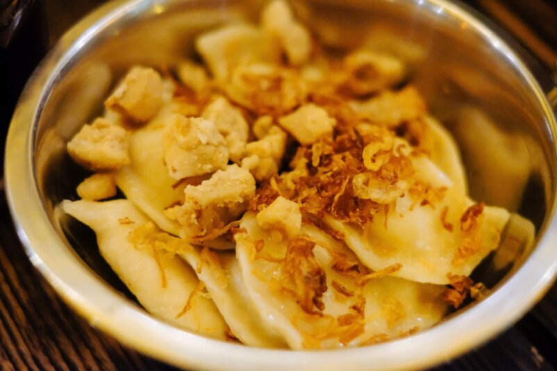 Dumplings with potato "Volynski Shpatsery"