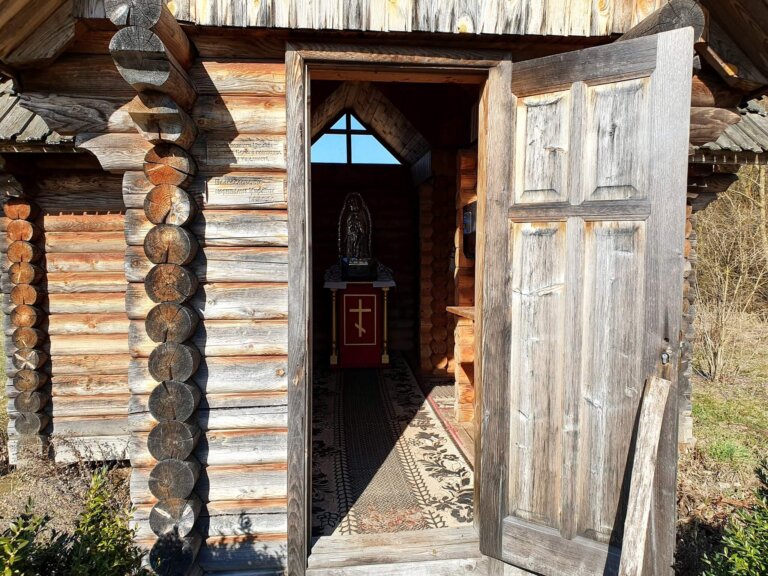 Wooden Church at 3 wells