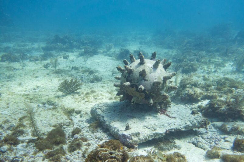 Underwater Museum of Art, by stnz.fi