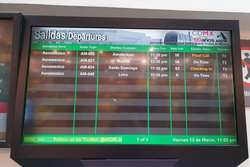 Mexico airport