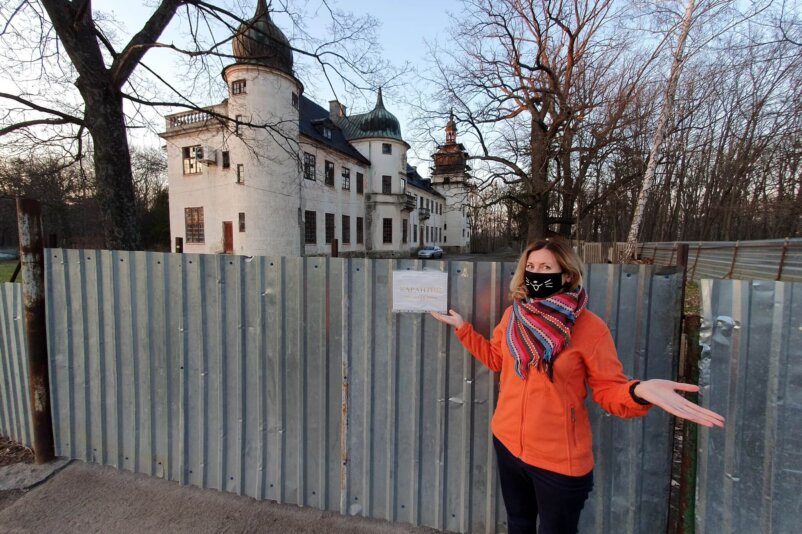 The hunting palace of Count Shuvalov